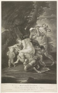 Bacchanten de Philippe Joseph Tassaert