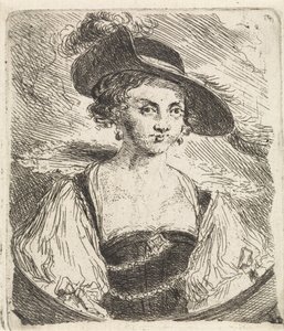 Retrato de Helena Fourment de Philippe Lambert Joseph Spruyt