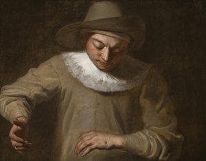 Pierrot pegando uma mosca de Philippe Mercier