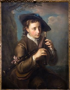 Piper, ca. 1740 (Óleo sobre tela) de Philippe Mercier