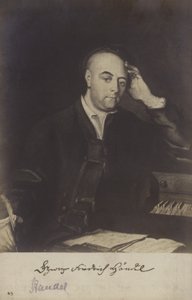 Retrato de George Friedrich Handel