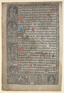 Página do "Livro das Horas" de Philippe Pigouchet