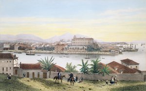 Rio de Janeiro (colour litho) de Philippe and Ciceri Eugene Benoist