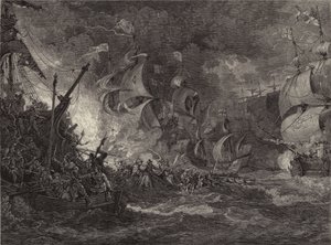 Derrota da Armada Espanhola (gravura)