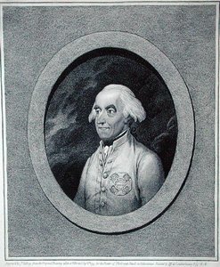 Conde Geral Clairfayt (1733-98), gravada por James Gillray (1757-1815) (1793) (gravura)