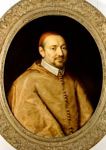 Retrato do Cardeal de Bérulle (1575-1629) de Philippe de Champaigne