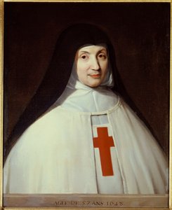 Retrato de Madre Angelique Arnauld de Philippe de Champaigne