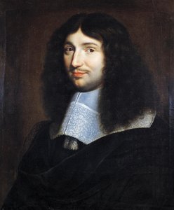 Retrato do homem, presumivelmente Jean Baptiste Colbert (1619-1683), pintado por Philippe de Champaigne (1602-1674) de Philippe de Champaigne