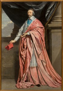 Retrato do cardeal Richelieu de Philippe de Champaigne