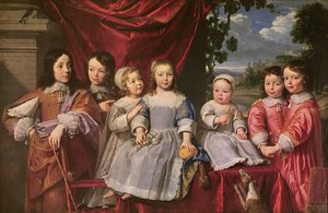 As crianças de Habert de Montmort, 1649