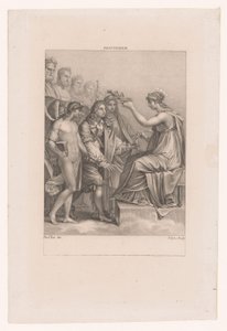Apoteose de Jean Racine
A sua genialidade e Melpomene levam-no à Imortalidade de Philippus Velijn