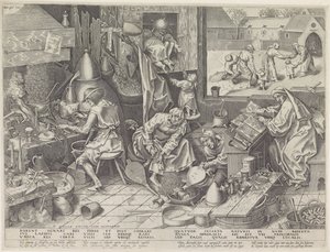 Alquimista de Philips Galle