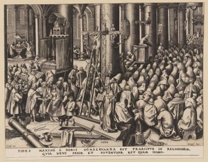 Fé, de As Sete Virtudes de Philips Galle