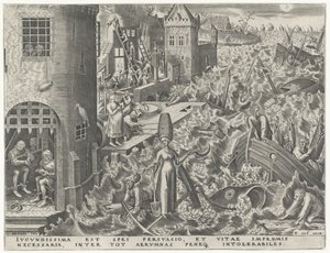 Pilha Spes (título no objeto) As Sete Virtudes (título da série) de Philips Galle