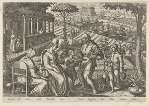 Caçar o papa-moscas
Cenas de caça (título da série)
Em quibus omne genus venationis, aucupij, piscatusque (título da série) de Philips Galle