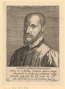 Retrato de Charles de Langhe