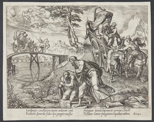 São Filipe batizando o eunuco de Philips Galle