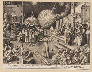 Temperança, de As Sete Virtudes de Philips Galle