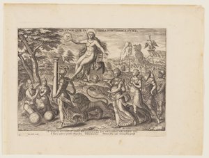 O Poder da Verdade [3 Esdras 4:36, 38], de Os Quatro Poderes Mais Fortes de Philips Galle