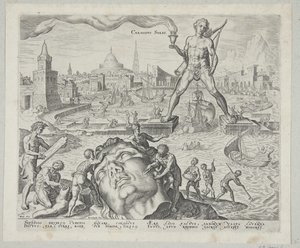 O colosso de Rodes de Philips Galle