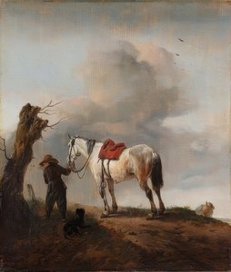 O molde. Por volta de 1646 de Philips Wouwerman