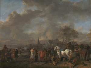 A Vitória dos Camponeses de Philips Wouwerman