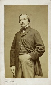 Retrato do pianista e compositor Félix Le Couppey 1811-1887. de Photo studio Legé and Bergeron.