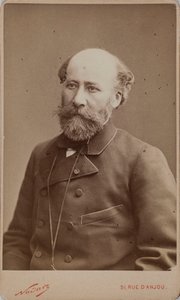 Retrato de Octave Feuillet 1821-1890. de Photo studio Nadar.