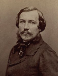 Retrato do pianista e compositor Alfred Quidant 1815-1893, c. 1870. de Photo studio Nadar.