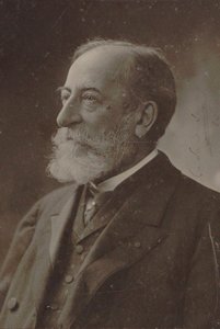 Retrato do compositor Camille Saint-Saëns 1835-1921, 1910.