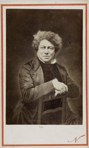 O autor Alexandre Dumas pai 1802-1870, 1870.