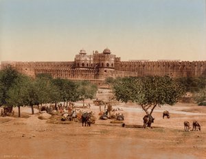 Agra. O forte de Photoglob Co. (Zurich, active c. 1890 1910)