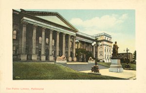 Biblioteca Pública de Melbourne, Victoria, Austrália (foto)