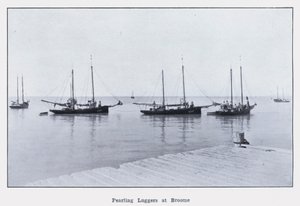 Pearling Luggers na Broome (foto a p/b) de Photographer Australian