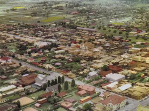 Queensland, Austrália: Toowoomba from the Air (foto)