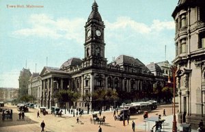 Câmara Municipal, Melbourne (foto a cores)
