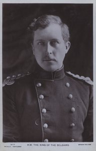 Albert I, Rei da Bélgica (foto a p/b)