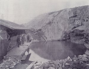 Canadá: The Basin, Hot Springs, Banff (foto a p/b)