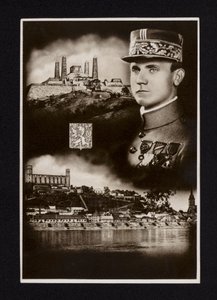 Milan Ratislav Stepanik, soldado eslovaco que serviu como general no exército francês na Primeira Guerra Mundial e como Ministro da Guerra da Tchecoslováquia (foto a p/b)