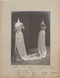 Página de Álbum: House of Worth, Vestido de Bola de Photographer French