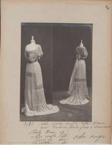 Página de Álbum: House of Worth, Vestido de Bola de Photographer French