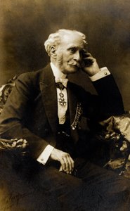 Retrato de François Stephen Emile Liegeard (1830-1925), escritor, poeta e político francês - Fotografia, Coll. Baussy de Photographer French