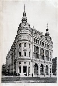 Loja de departamentos Printemps em Paris. de Photographer French