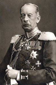 Alfred von Schlieffen (fotografia a preto e branco) de Photographer German