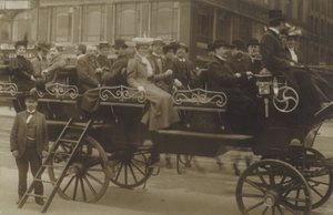 Charabanc, Berlim (foto a p/b) de Photographer German