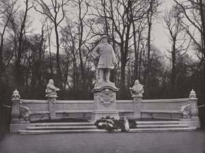 Monumento na Avenida da Vitória, Frederick William, O Grande Eleitor (foto a p/b) de Photographer German
