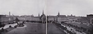 Leipzig: Panorama de Augustusplatz (foto a p/b) de Photographer German