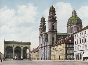 Munique/Munique: Theatinerkirche U Feldherrnhalle (foto) de Photographer German
