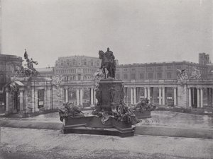 Monumento Nacional Kaiser Wilhelm I (foto a p/b) de Photographer German