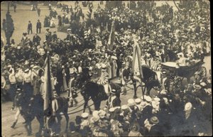 Foto Eisenach, carruagem, receção dos príncipes de Photographer German